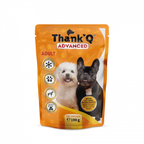 Корм д/собак THANKQ PREMIUM 100г Курка И096 (Румунія)