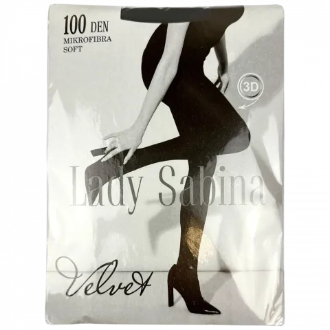 Колготи жін. Lady Sabina Velvet 100 Nero 4