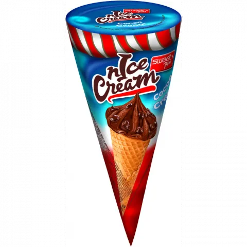 Ваф. ріжок NICE CREAM 40г з какао-кремом (Болгарія)