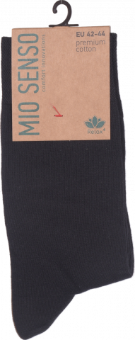 Шкарпетки чол. Mio Senso Relax4 C301RF чорні 42-44