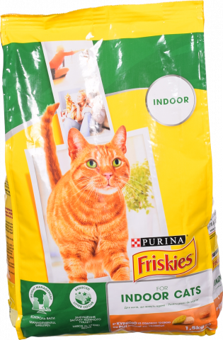 Корм Фріскіс 1,5 кг для домашніх котів