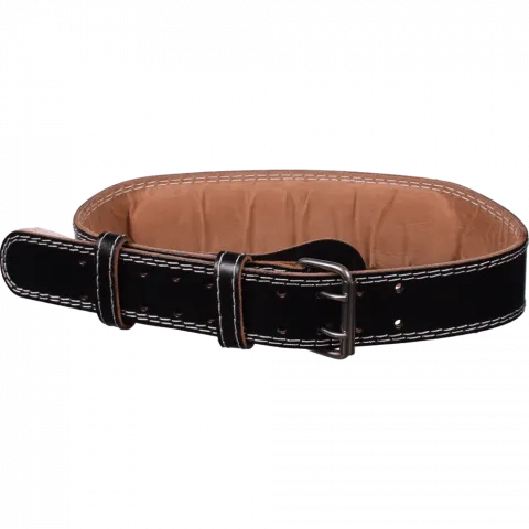 Пояс штангіста A7 шкіряний SC-80288 чорний И003