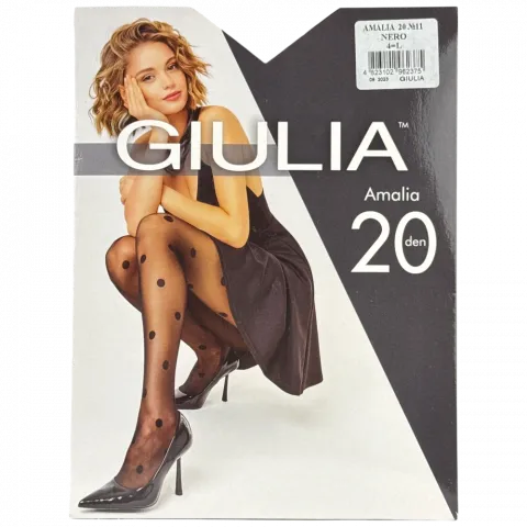 Колготи жін. Giulia Amalia 20 Nero 4