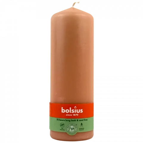 Свіча Bolsius 200/68 рож. 75 год. арт. 103615576804