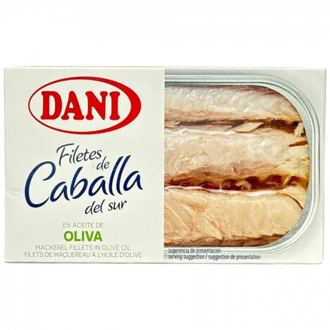 Філе скумбрії DANI 125г в оливковій олії з/б И383(Іспанія)