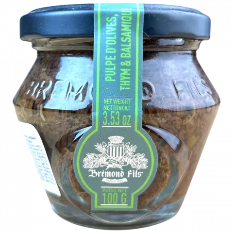Паста Bremond 100г.Чорн.оливок чебрец.бальзам.оцет.Франція