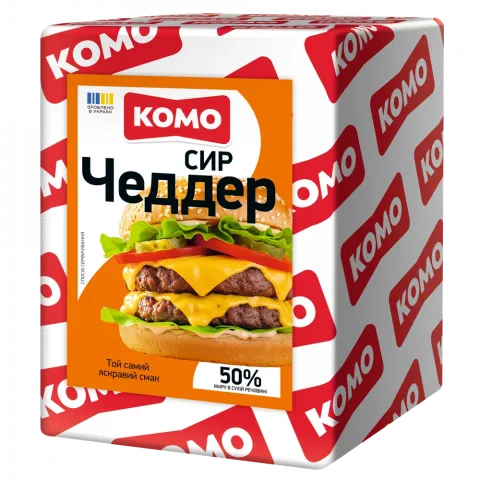 Сир Комо Чеддер 50 ваг.