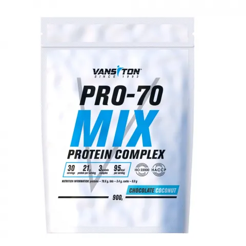 Протеїн Vansiton Про 70 900 г Шоколад-Кокос