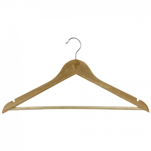 Вішалка дерев`яна натуральна 44 см 35784-7И396
