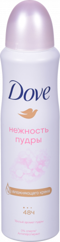 Дезодор Dove 150 мл спрей Ніжність пудри