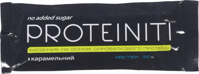 Батончик Proteiniti 40 г Карамельний