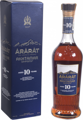 Бренді вірменський Арарат Ахтамар 0,5 л кор. 10 років 40