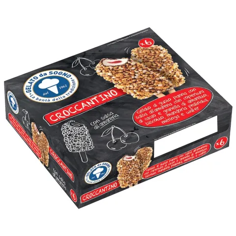 Морозиво Gelato d`Italia 660г в хрум.глаз. (Італія) И343