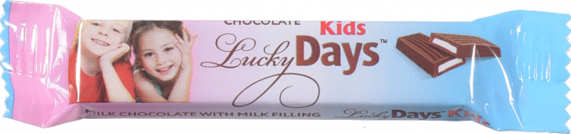 Шок Бат Lucky Days 12,5 г з молочною начинкою
