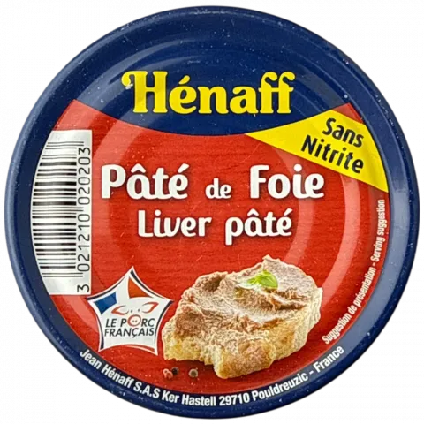 Паштет Henaff 130 г Печінковий зі свинини И203 (Франція)
