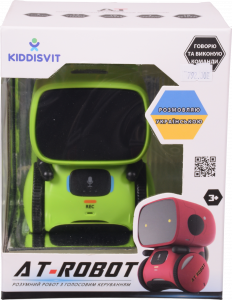 Іграшка Інтерактивний робот г/к AT-Robot зелений укр. AT001-02-UKR
