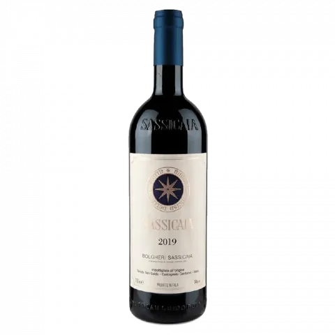 Вино Sassicaia San Guido `19 0,75л сухе черв. 14 (Італія)
