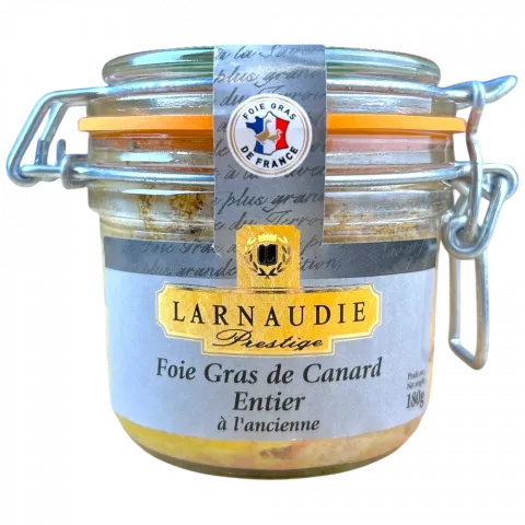Фуа-гра цільна LARNAUDIE 180г трад. рецепт скл. (Франція)
