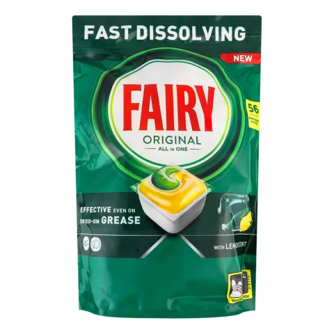 Таблетки д/ПММ FAIRY 56 шт. Original все в одному Лимон