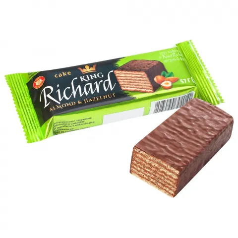 Торт ХБФ King Richard 57 г мигдаль та фундук