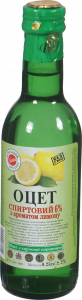 Оцет Унікон 0,250 л скл. 6 Лимонний