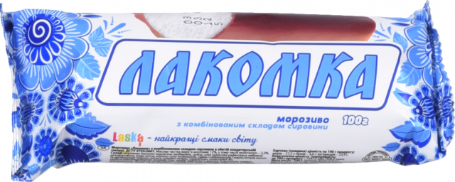 Морозиво Laska 100 г Лакомка