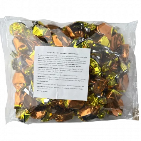 Цукерки Oliva 1000 г Noccioghiotti Crem dOr (Італія)