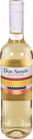 Вино Дон Сімон Шардоне 0,75 л сух. біле 11,5