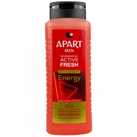 Гель д/душу APART чол. 3в1 Energy 500мл И861