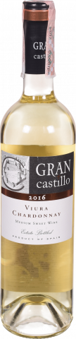 Вино Гран Кастілло Віура-Шардоне 0,75 л нсол. біле