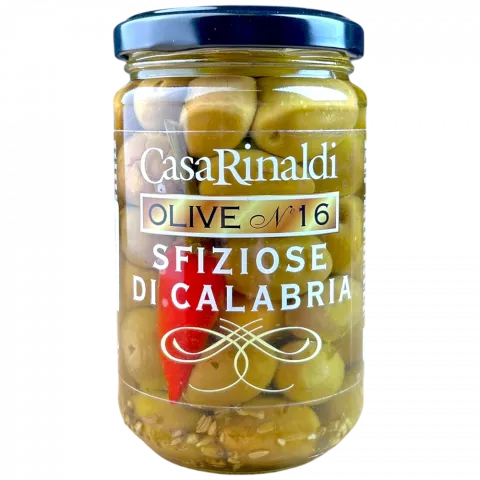 Оливки Casa Rinaldi 300 г з/к скл. И030 (Італія)