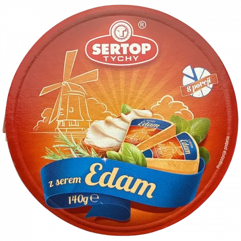 Сир плавл. SERTOP 140г Едам (Польща)