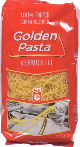 Макарони Golden Pasta 400 г Вермішель
