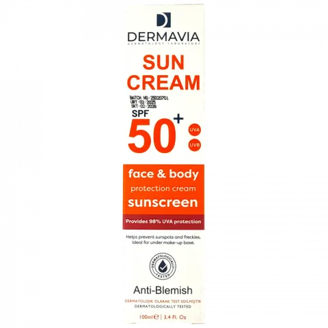Сонцезах.крем DERMAVIA SPF50+ проти пігм.100мл И066(Тур)