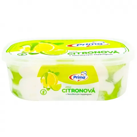 Морозиво Prima Лимонне з лаймом 510г (Чехія) И597