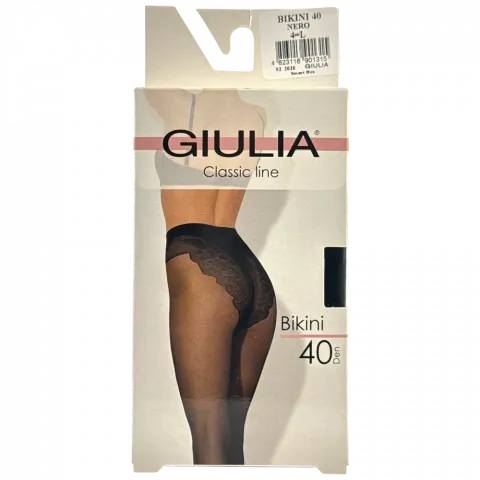 Колготи жін. Giulia Bikini 40 Smart Box Nero 4