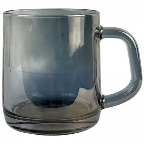 Чашка скл. сріблясто-сіра 350мл арт. BJB514R-66171 И821