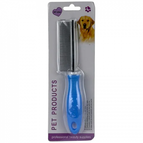 Гребінець з мет. зубцями 21,5х3 см арт. Q9640 И908