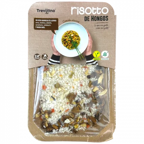 Крупа Trevijano 280 г Ризото з білими грибами