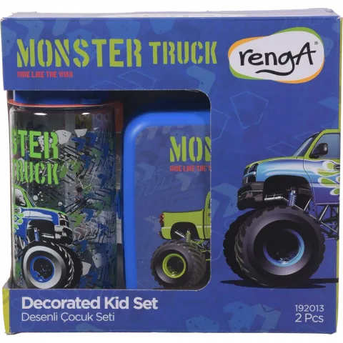 Набір дит. Renga LEYA пляшка д/води 500 мл + ланч-бокс 1 л пластик арт. 192013 И662