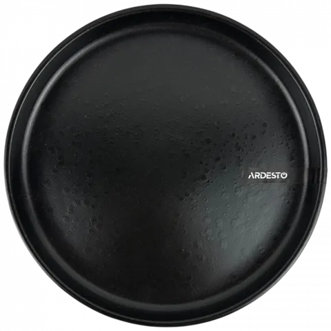 Тарілка керм. Ardesto Trento 20,5 см чорна AR2920TB