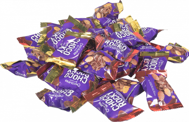 Цукерки Міленіум Chocolatier Choco Rocky з арахісом ваг.