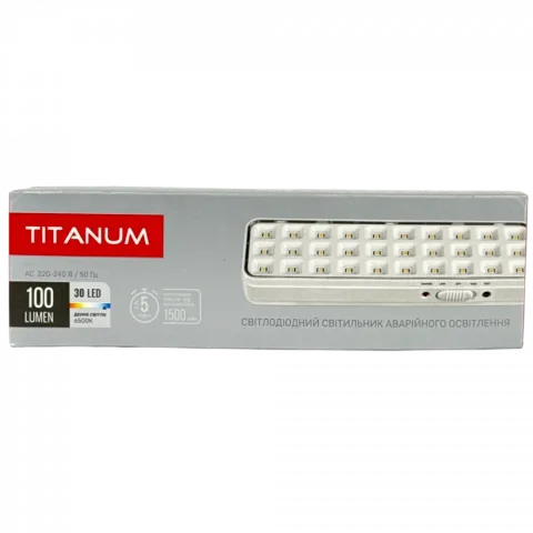 Світильник аварійний аккум. LED Titanum TL-EM1106
