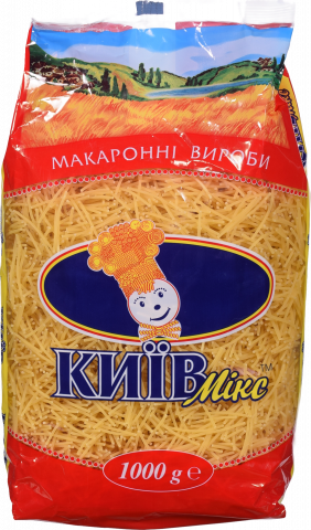 Макарони Київ-мікс 1 кг Вермішель