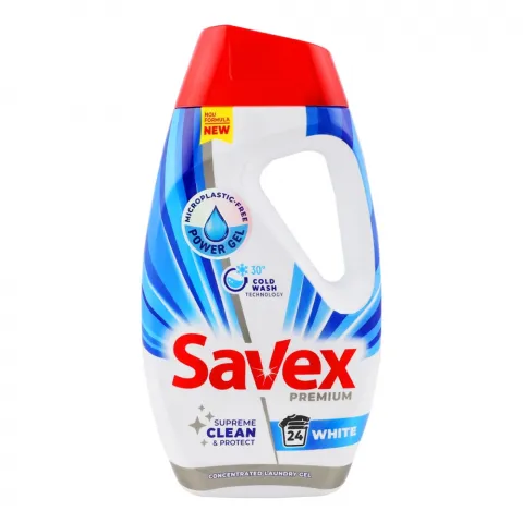 Гель д/прання Savex 960 мл Premium д/біл.И053 (Болгарія)