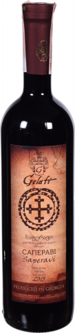 Вино Гелаті Сапераві 0,75 л сух. червон.