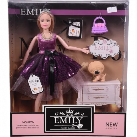 Іграшка лялька Emily QJ081C