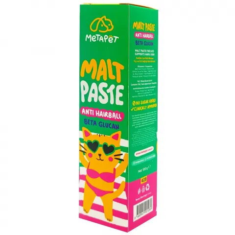 Засіб д/котів Metapet 100 г д/профілактики та виведення хейрболів(Туреччина)