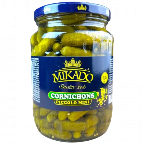 Конс Огірки Mikado 680 г корнішони міні (Туреччина)И620