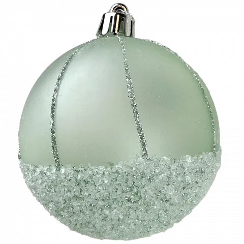 Куля різдвяна 80мм ABJ450010 И937 (КІН)